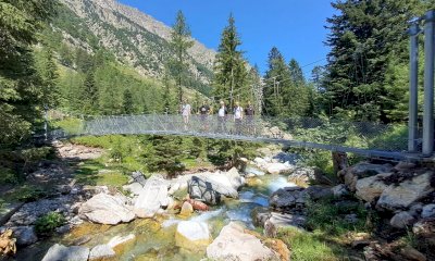 Collaudata la passerella per i laghi di Fremamorta