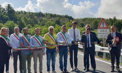 Riaperto il cavalcaferrovia di San Michele Mondovì