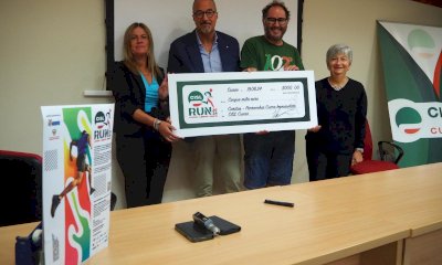 Consegnati alla parrocchia del Cuore Immacolato i fondi raccolti con la Cisl Run