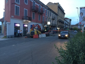 Alba: proseguono i lavori per il restauro di Corso Italia