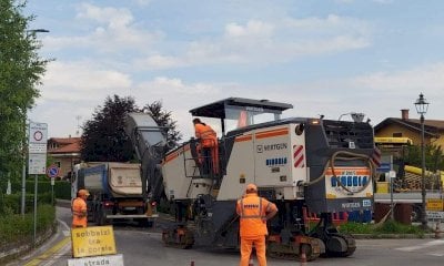 Chiusura totale di un tratto provinciale 312 a Limonetto per bitumatura