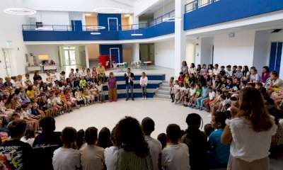 Primo giorno di scuola anche a Fossano, il sindaco Tallone e l'assessora Rattalino alla 