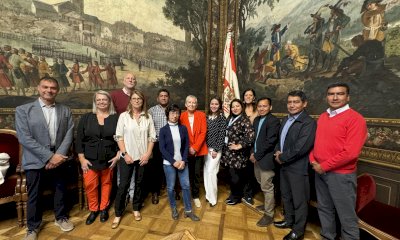 Una delegazione boliviana in visita a Cuneo per il progetto “Cambiando de Lente”