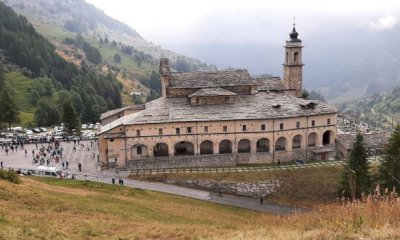 Lavori di asfaltatura sulla provinciale 333 tra Campomolino e il santuario di San Magno