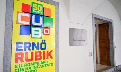 Venerdì a Cuneo inaugura la mostra per il 50° anniversario del Cubo di Rubik