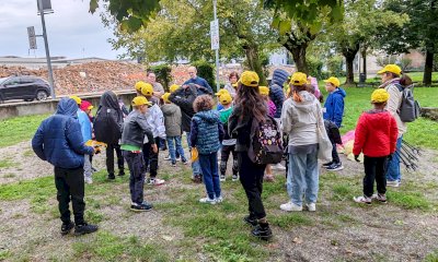 Studenti braidesi impegnati a ripulire la città