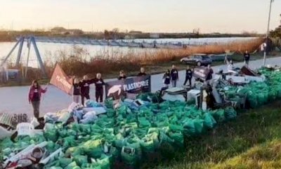 Due giornate di raccolta rifiuti con Plastic Free a Fossano e Borgo San Dalmazzo