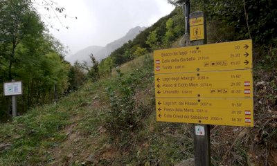 In settimana chiuso il sentiero per il lago degli Albergh a Vernante