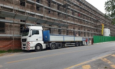 Palazzo Santa Croce: il cantiere procede spedito