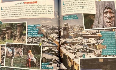Cuneo e le Alpi Marittime protagoniste sull'ultimo numero di Topolino