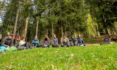 A Chiusa Pesio un workshop di introduzione al forest bathing
