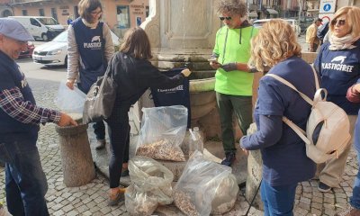 Plastic Free Cuneo libera Caraglio dai mozziconi di sigarette