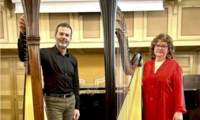 Un viaggio musicale tra le corde dell’arpa, con il duo Saravalli-Burani