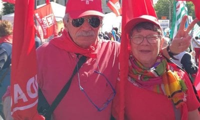 I pensionati Cgil manifestano davanti alla Regione