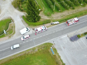 Incidente stradale a San Chiaffredo di Busca