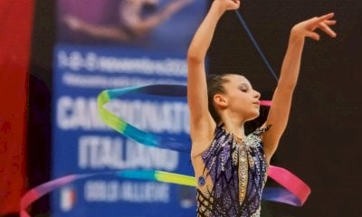 Ginnastica ritmica, la cervaschese Matilde Viano è bronzo tricolore tra le Allieve 4