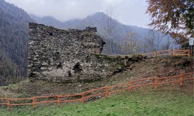 Rimessa in sicurezza l’area del castello di Casteldelfino