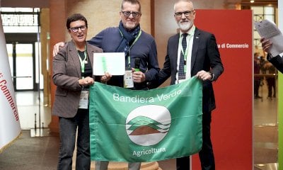 La bandiera verde “gold” della Cia all’agri-relais Coltivare di La Morra