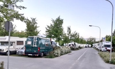 I camperisti in visita a Saluzzo 