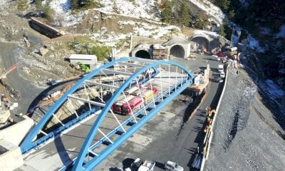 Colle di Tenda, effettuate le prove di carico del ponte sul Rio della Cà