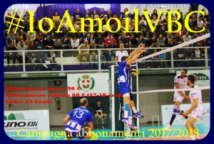 Al via la campagna abbonamenti #IoAmoilVBC