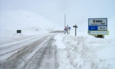 Chiuso al traffico il Colle della Maddalena