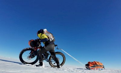 In Antartide sulla bicicletta: Omar Di Felice racconta a Cuneo la sua esperienza estrema