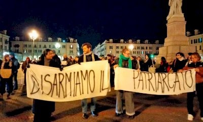 A Cuneo una marcia rumorosa contro la violenza sulle donne