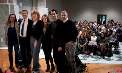Fiorella Mannoia ha incontrato gli studenti del Conservatorio Ghedini