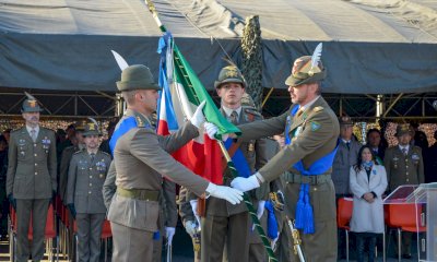 Esercito, cambio al vertice del 32° Guastatori: il passaggio di consegne a Fossano
