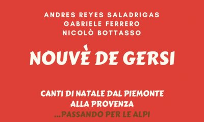 Venerdì 13 dicembre a Dronero il concerto Novè de Gersi