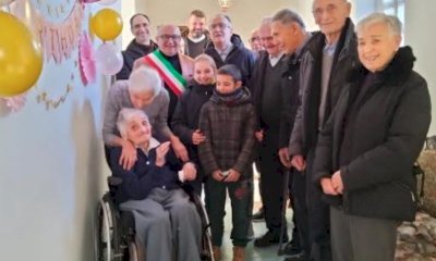 Moretta ha festeggiato i cento anni della signora Lucia Raso