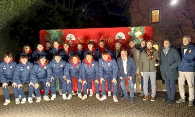 Calcio: la festa di Natale del Cuneo 1905 Olmo 