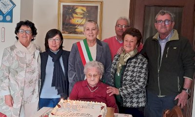 Cuneo ha festeggiato i cento anni della signora Celestina Menardo