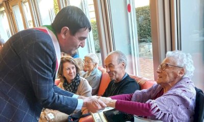 Gli auguri del sindaco Tallone agli anziani delle Rsa fossanesi