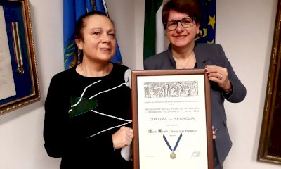 Fedeltà al Lavoro, la borgarina Paola Occelli ricevuta in Comune