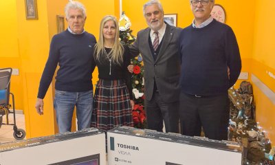“Fai Entrare il sole” consegna due televisori alla Casa di riposo di Vicoforte