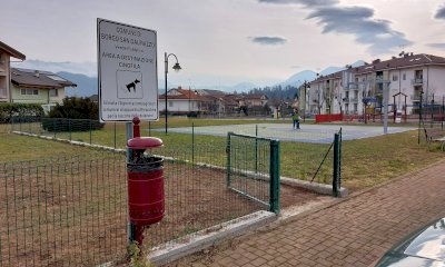 Borgo San Dalmazzo, riqualificata l'area verde attrezzata in via Monte Tibert