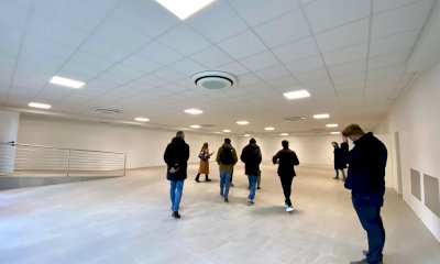 Saluzzo, il nuovo refettorio delle medie 