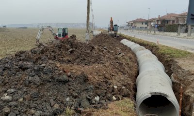 Rischio idrogeologico, avviato il cantiere in via Fornace e via Vigone a Moretta