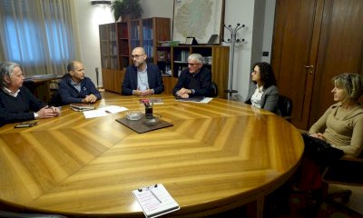 Il presidente della Provincia Luca Robaldo ha incontrato l’associazione “Familiari e vittime della strada”