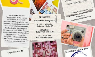 Un corso di fotografia per giovanissimi con l'Associazione Santuario di Monserrato