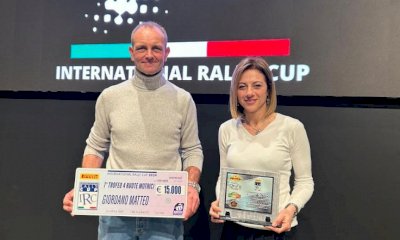 Per Matteo Giordano e Manuela Siragusa grande emozione per la premiazione al Museo Dallara