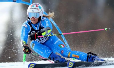 Marta Bassino lontana dalle prime nella discesa di Cortina
