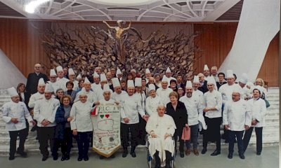 L’Associazione Cuochi Provincia Granda ha incontrato il Papa
