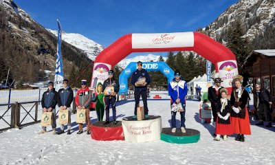 Sci di fondo, tanti cuneesi protagonisti in Coppa Italia a Gressoney