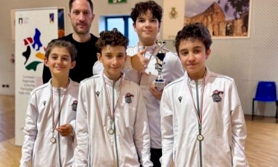 La Cuneo Scherma Academy brilla nella prova di Agliè