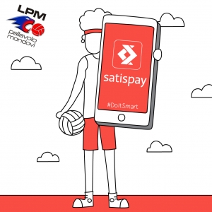 Lpm pallavolo Mondovì aderisce a Satispay