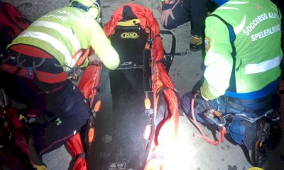 Finisce fuori strada con il quad a Celle Macra, recuperato dal Soccorso Alpino