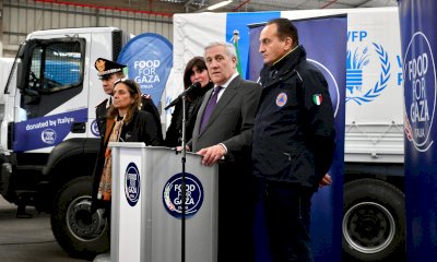 “Food for Gaza”, Cirio alla partenza della missione: “Il Piemonte è in campo per la solidarietà”